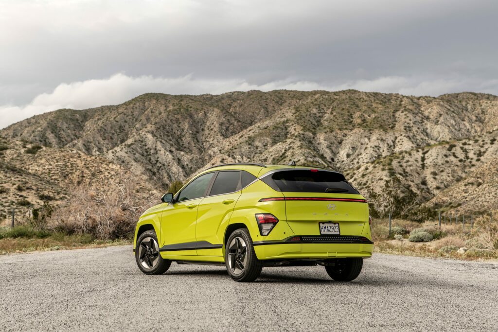 2024 Kona Electric external rear
