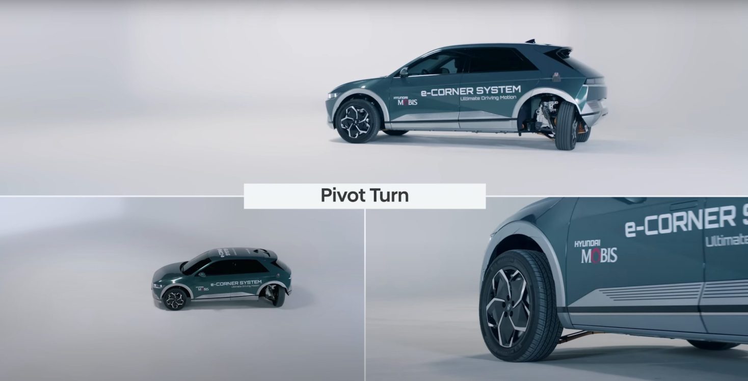 E-Corner de Hyundai : révolutionner le système de direction indépendant aux quatre roues