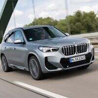 BMW X1 SUV driving