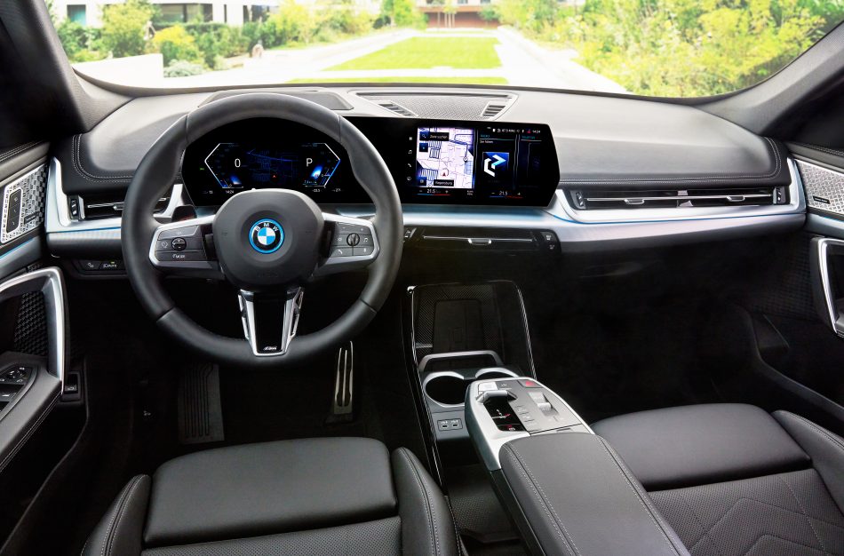 Cabina del SUV BMW X1