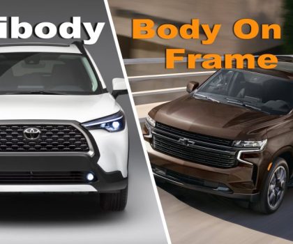 Unibody suv versus Body On frame SUV