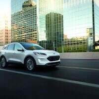 ford escape exterior silver