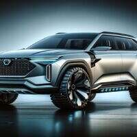2025 Camaro SUV concept car front view