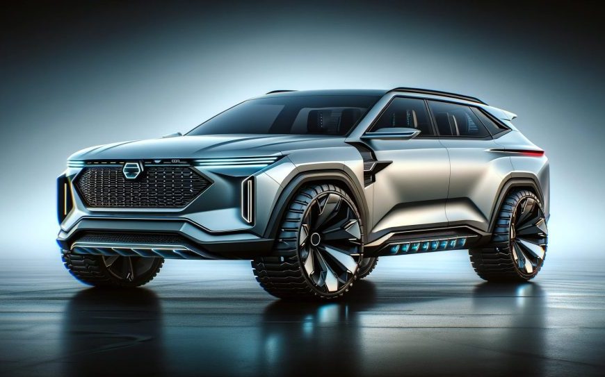 2025 Camaro SUV concept car front view