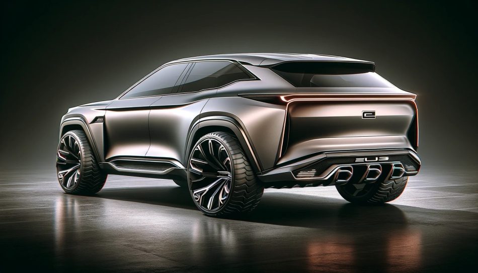 2025 Camaro SUV concept car rear view