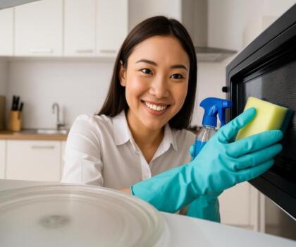 How to Clean My Microwave Oven Naturally