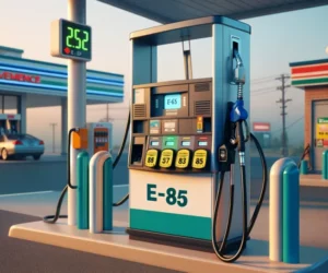 Combustible flexible E85 frente a gasolina normal